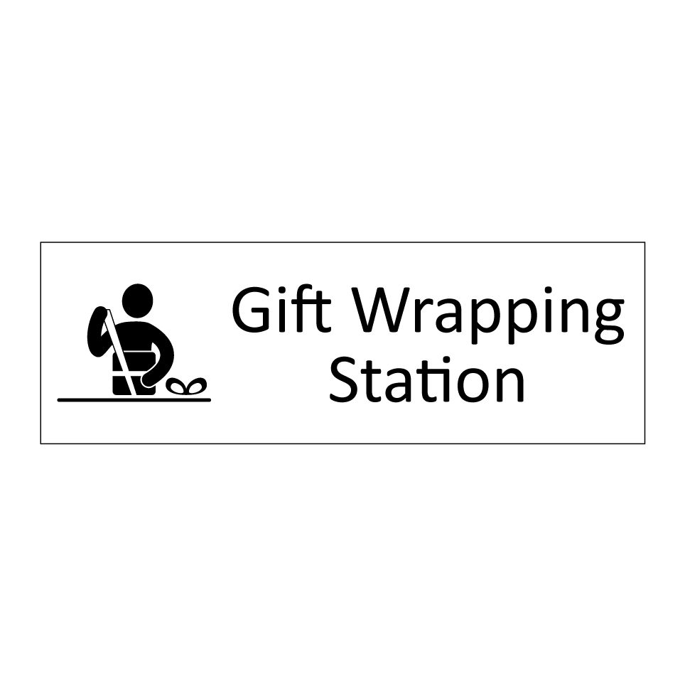 Gift Wrapping Station