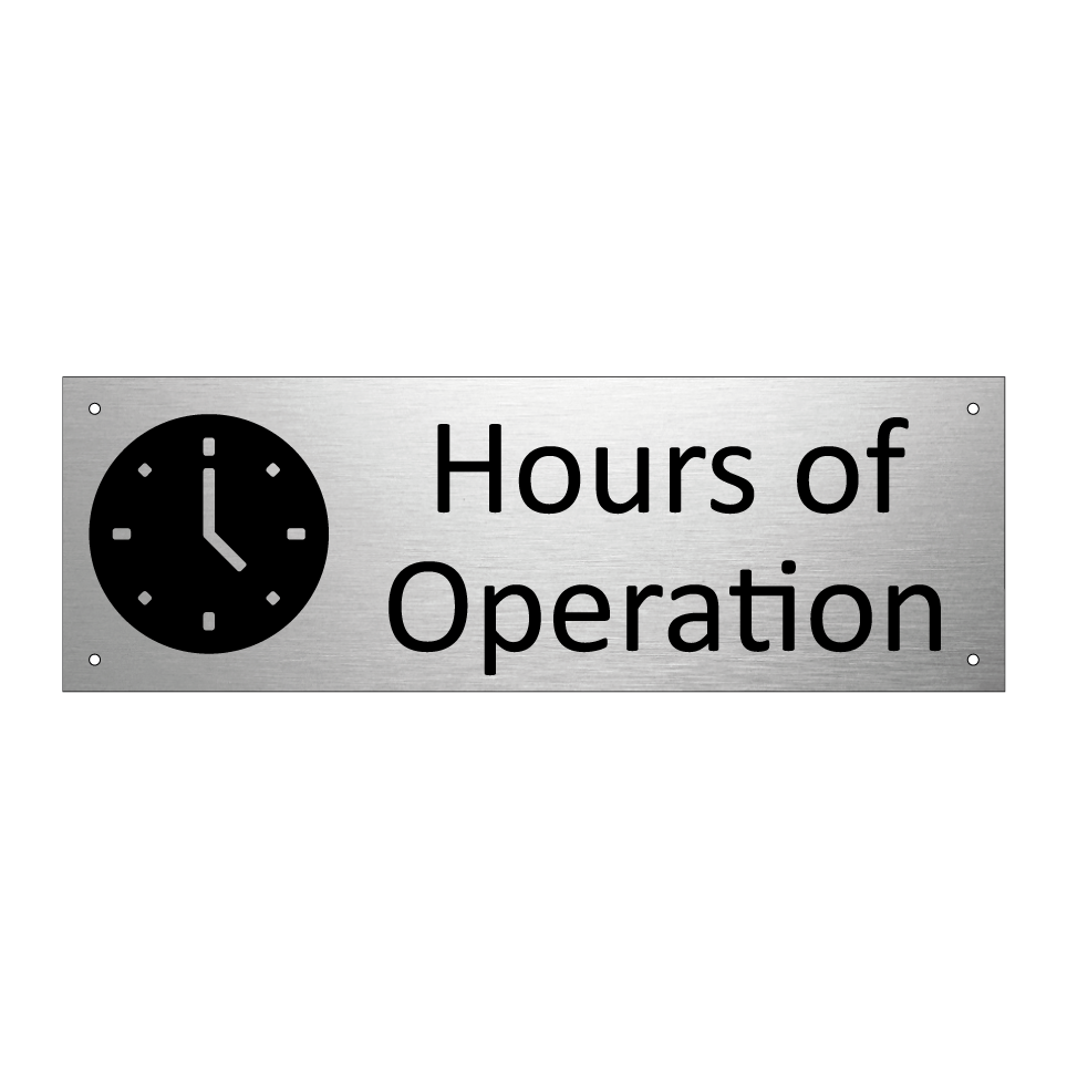Hours of Operation