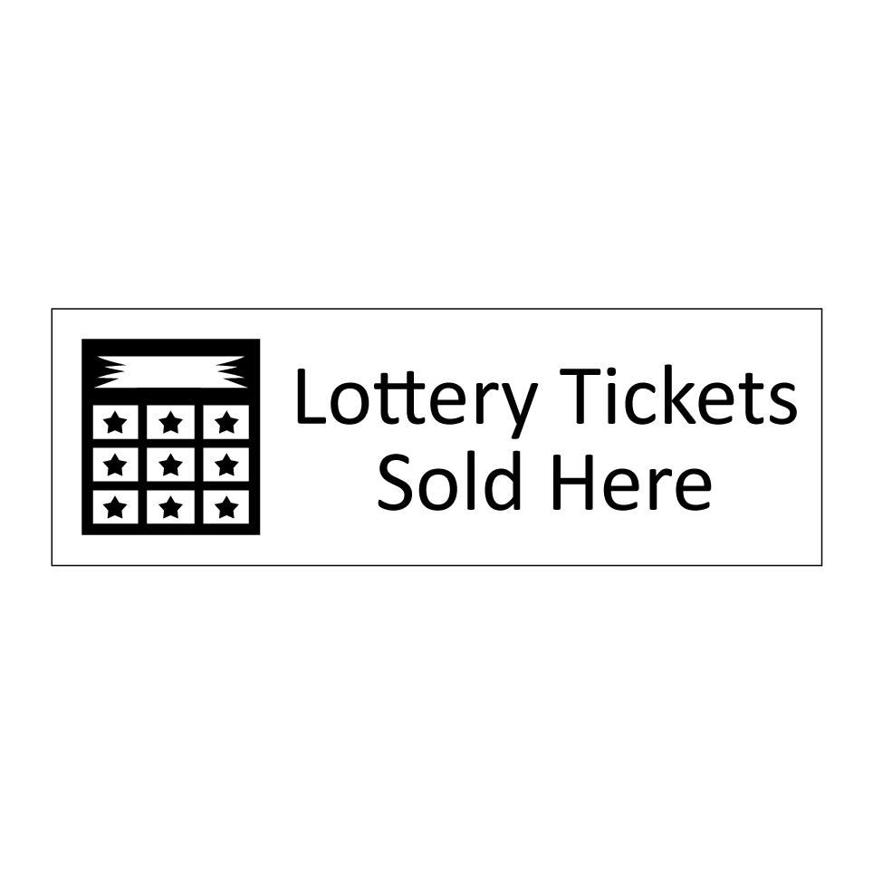 Lottery Tickets Sold Here