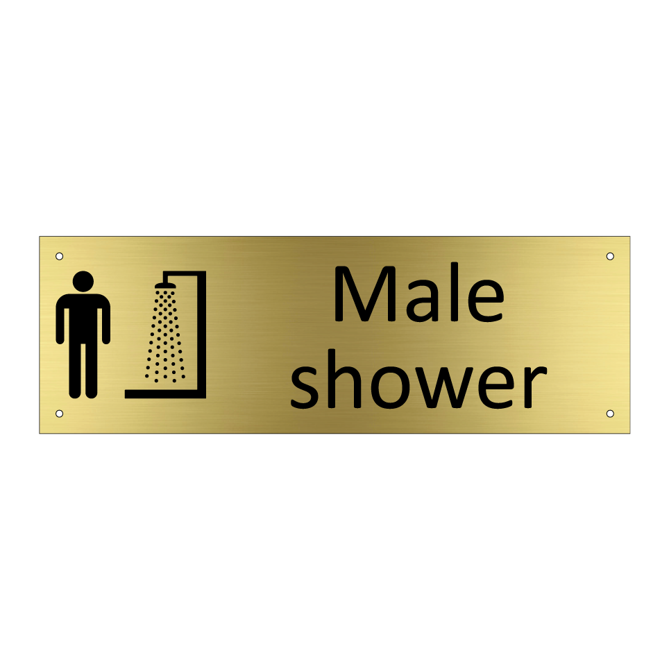 Male shower