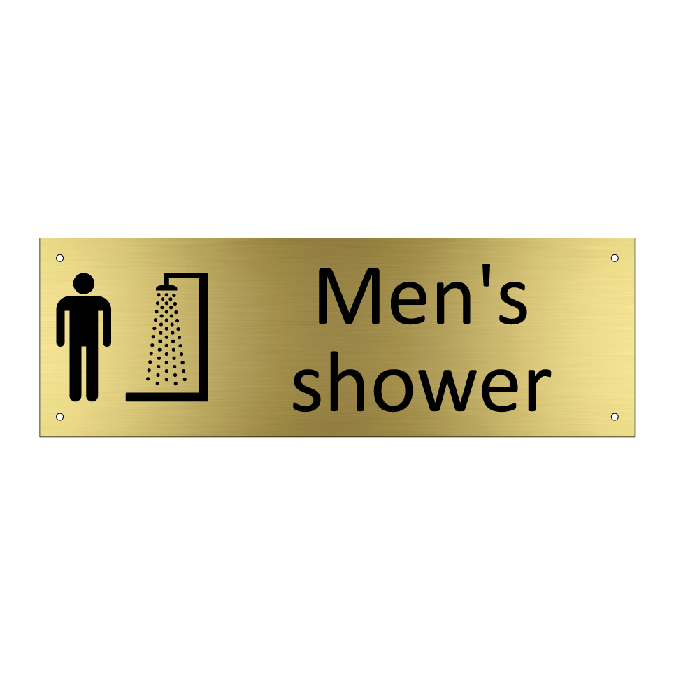 Men's shower