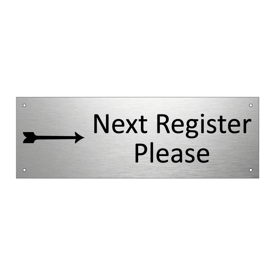 Next Register Please