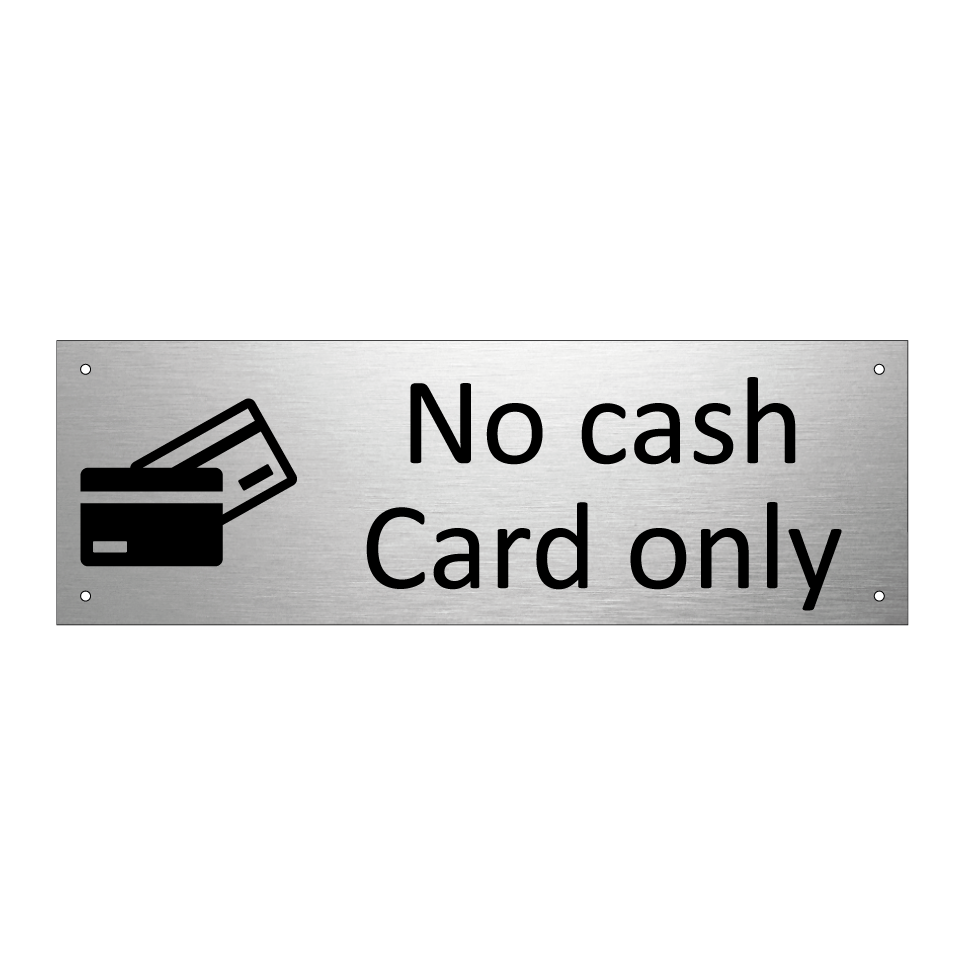 No cash Card only