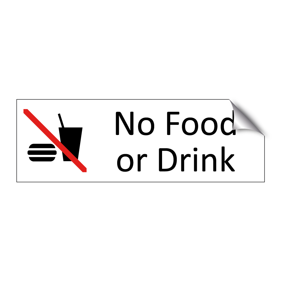 No Food or Drink