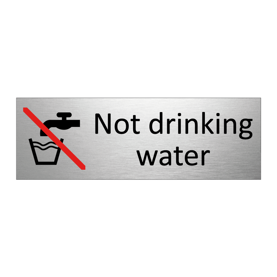 Not drinking water