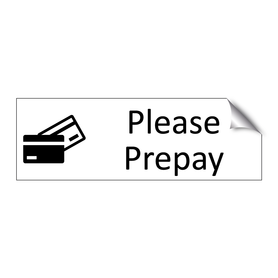 Please Prepay