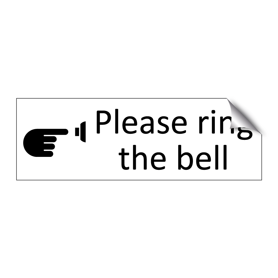 Please ring the bell