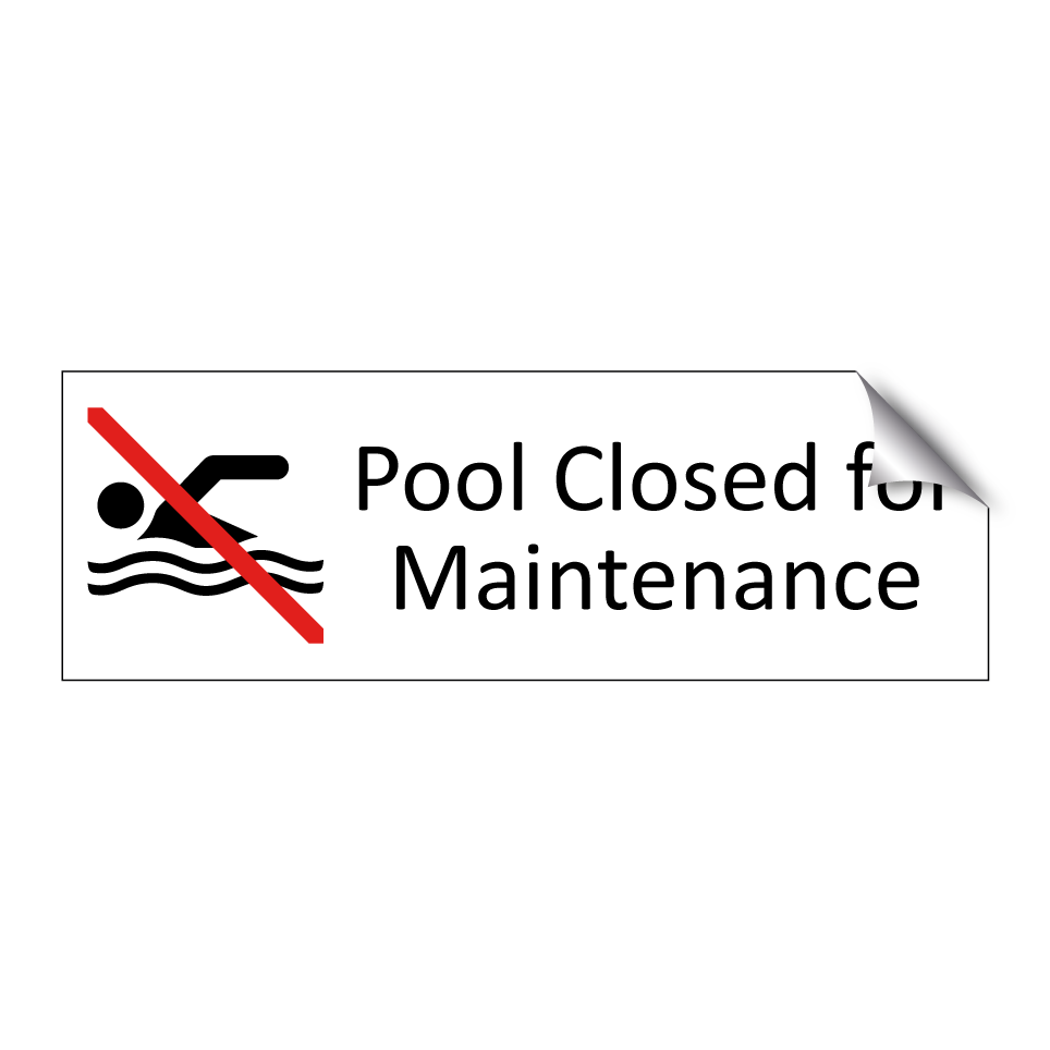 Pool Closed for Maintenance