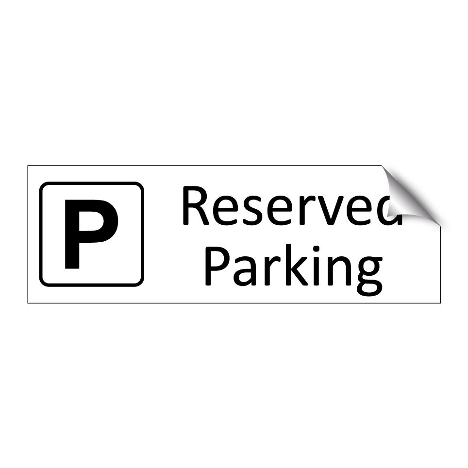 Reserved Parking