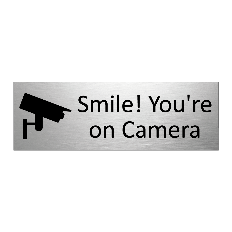 Smile! You're on Camera