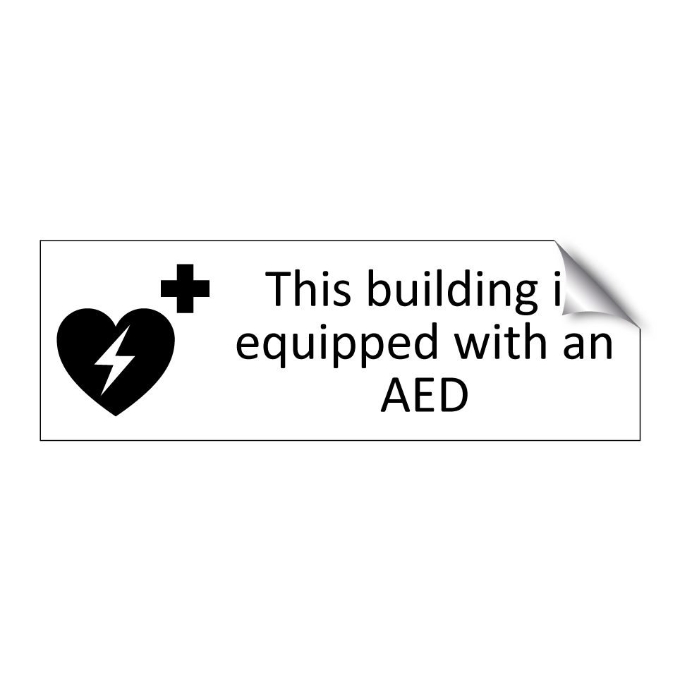 This building is equipped with an AED