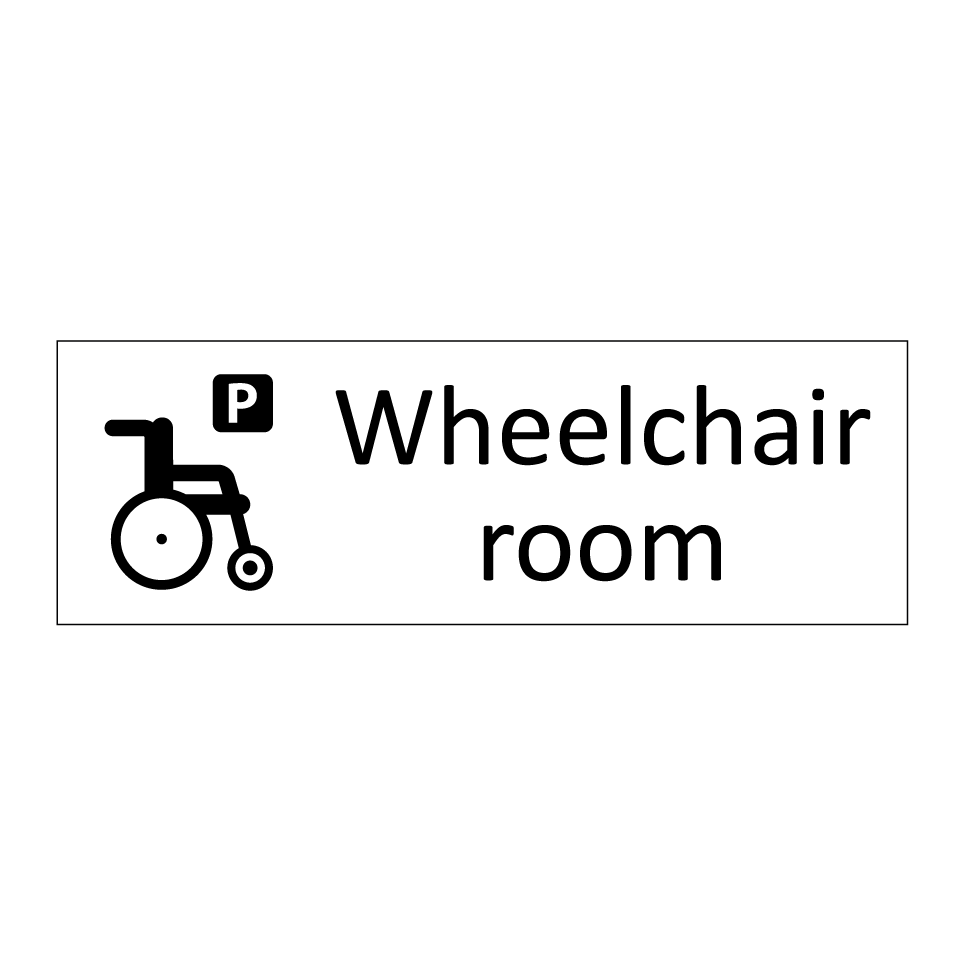 Wheelchair room