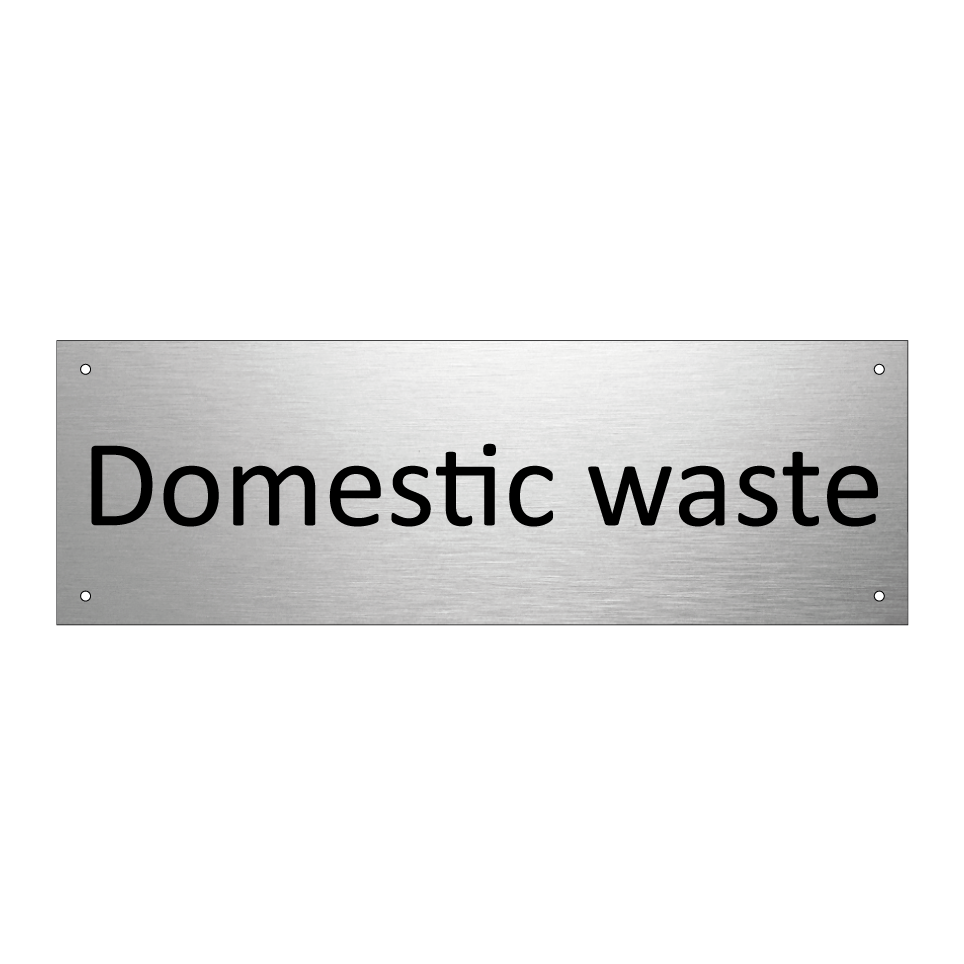 Domestic waste