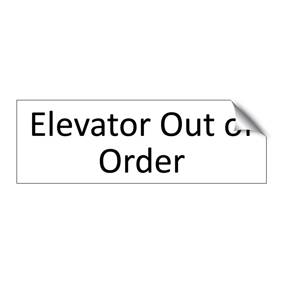 Elevator Out of Order
