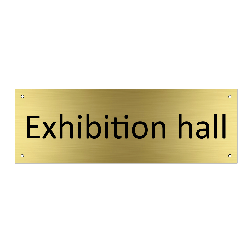 Exhibition hall