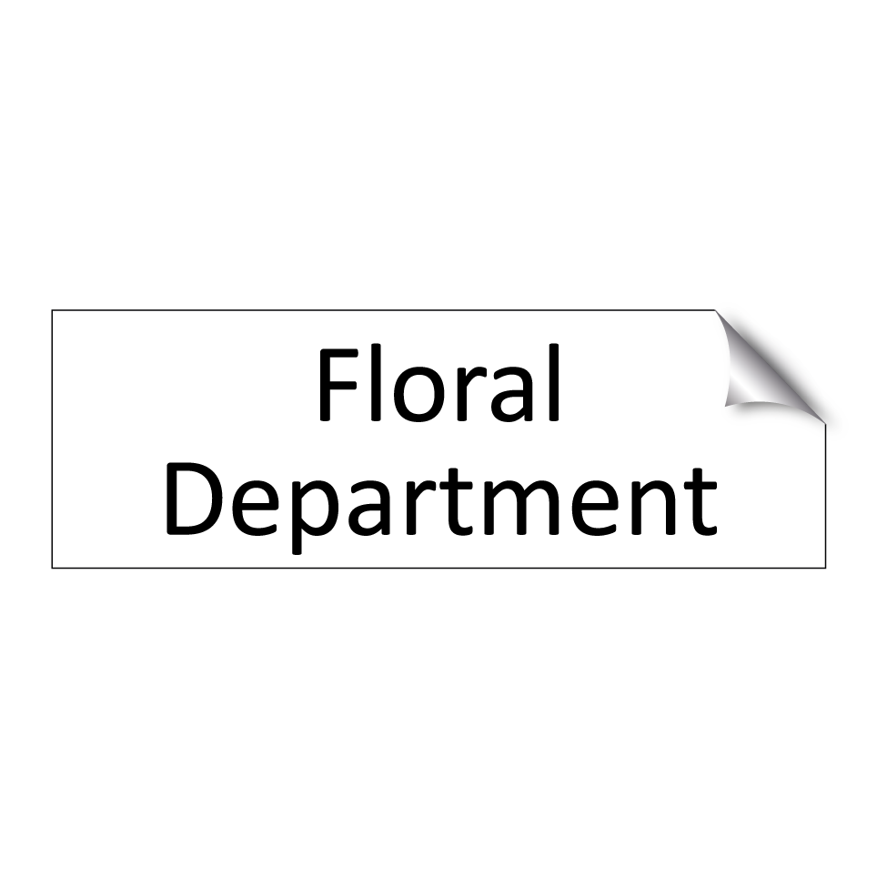 Floral Department