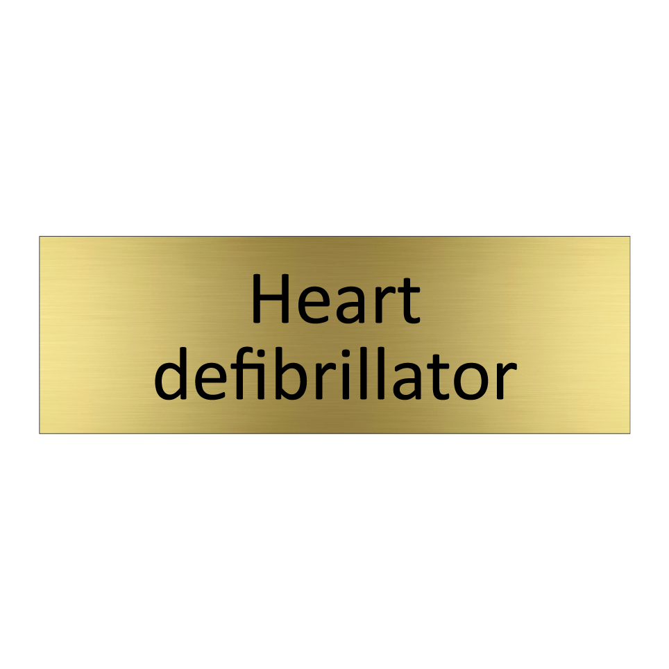 Heart defibrillator