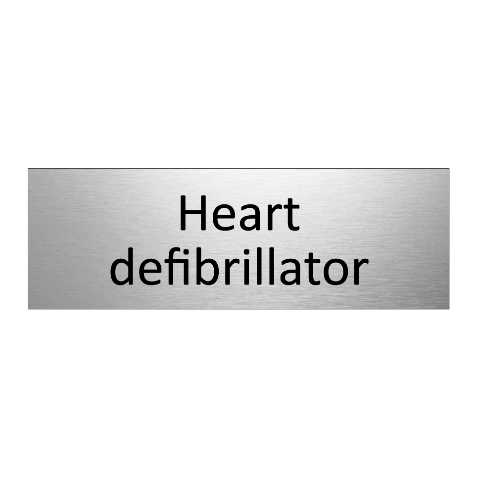 Heart defibrillator