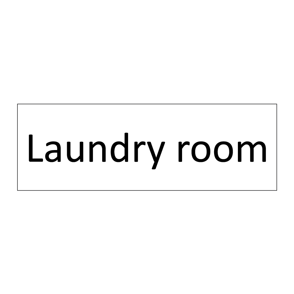 Laundry room