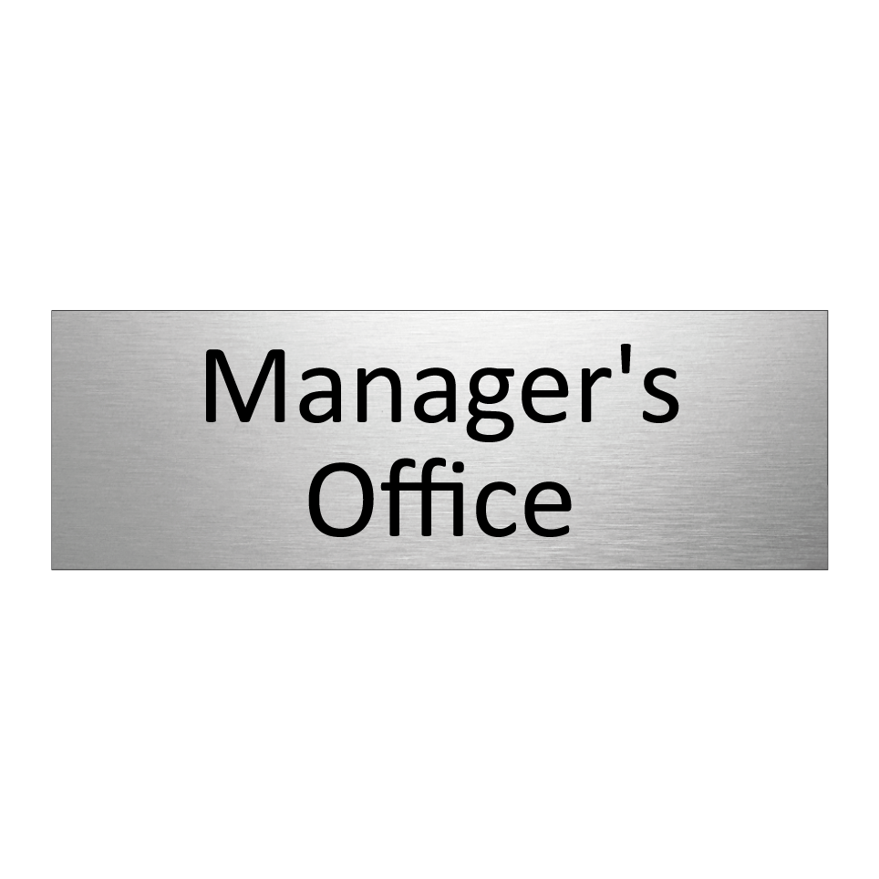 Manager's Office