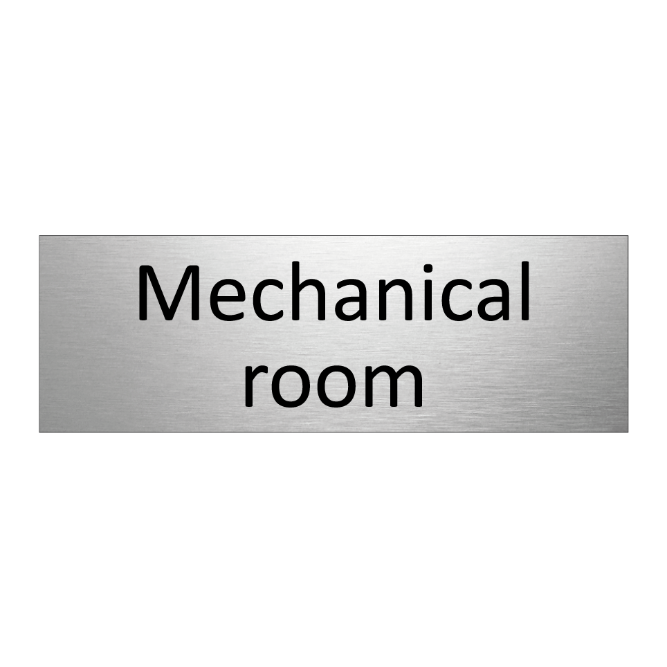 Mechanical room