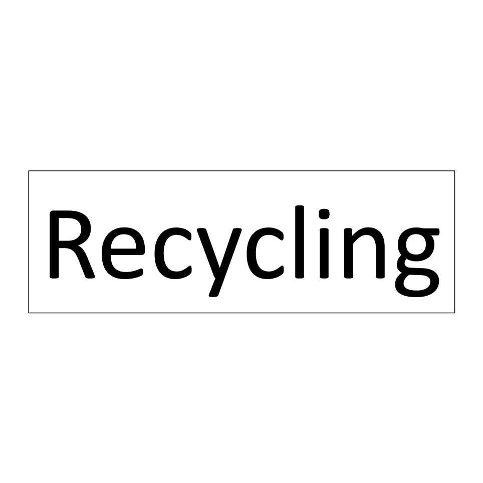 Recycling