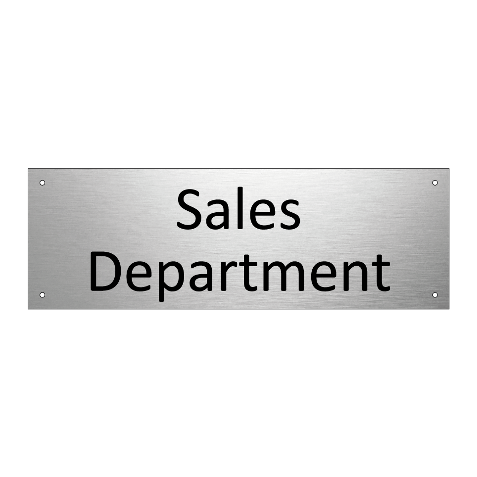 Sales Department