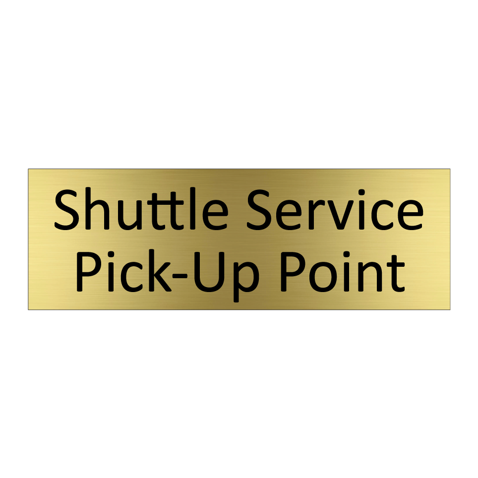 Shuttle Service Pick-Up Point