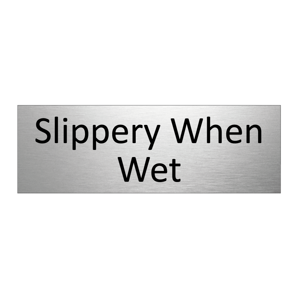 Slippery When Wet