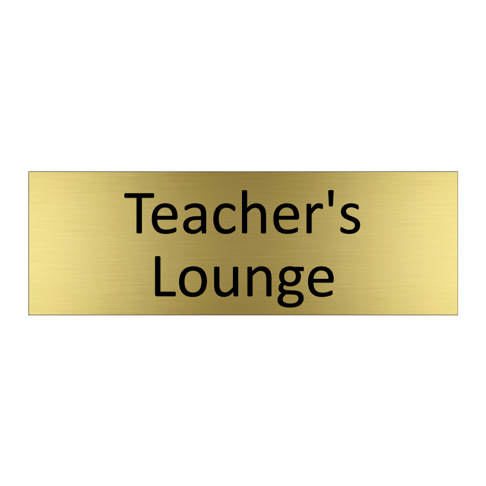 Teacher's Lounge