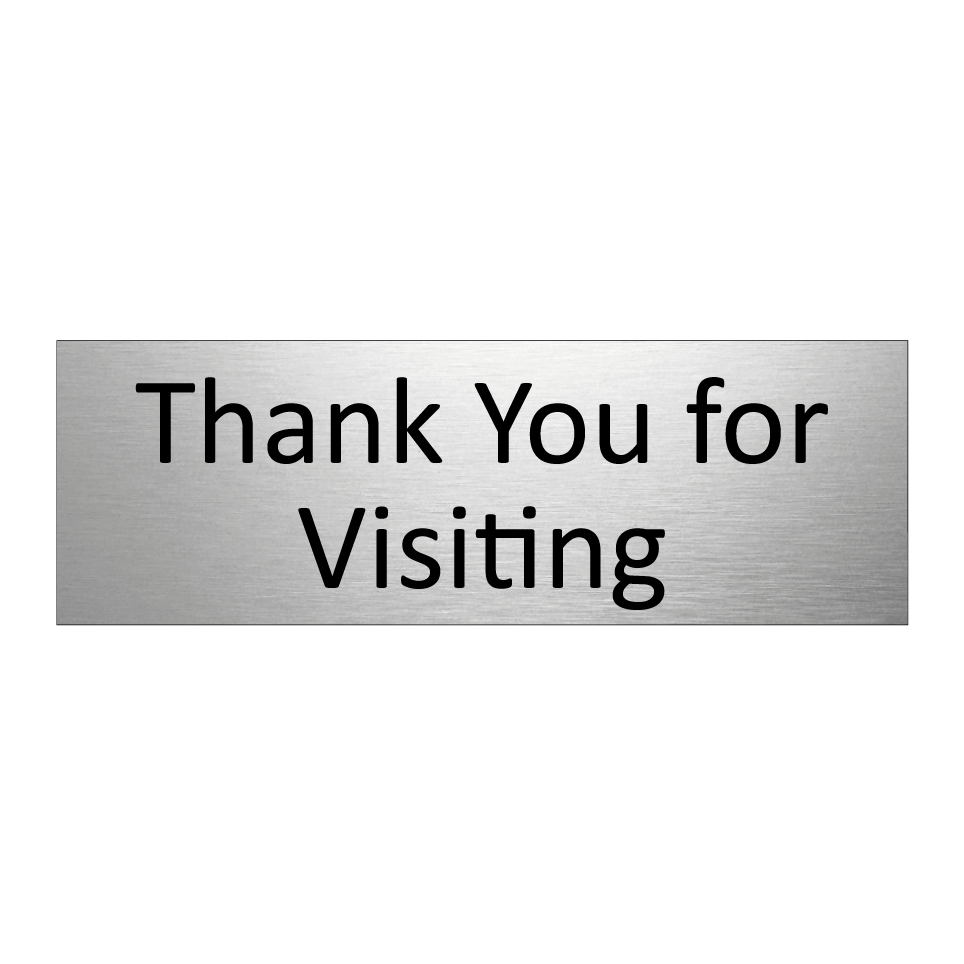 Thank You for Visiting