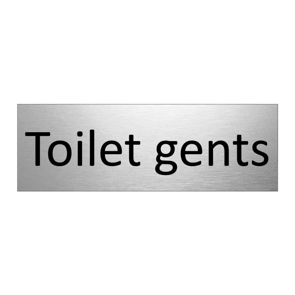Toilet gents