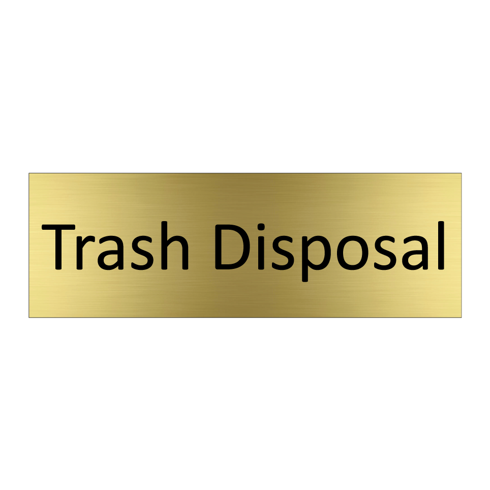 Trash Disposal