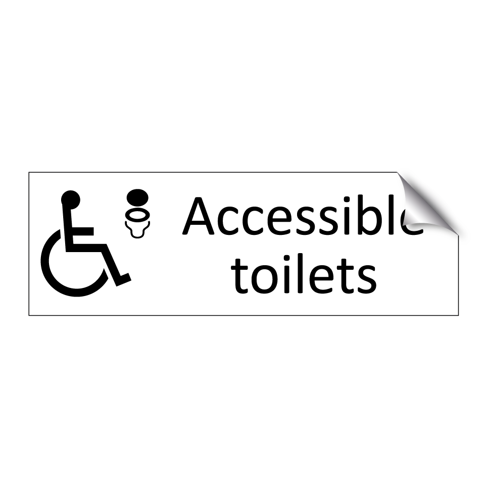 Accessible toilets