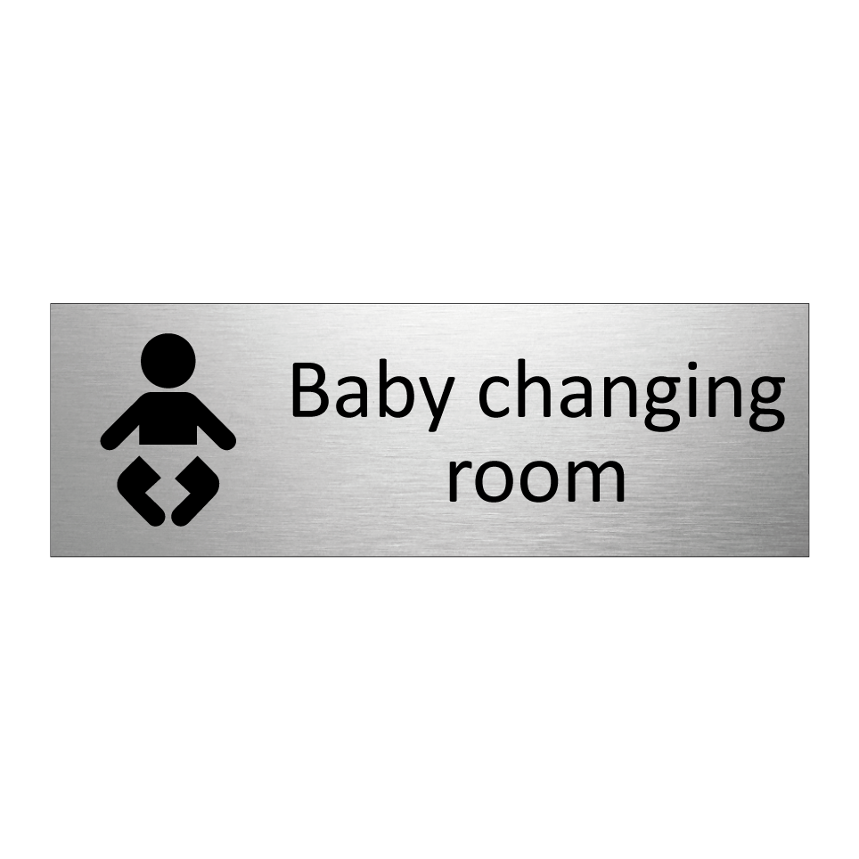 Baby changing room