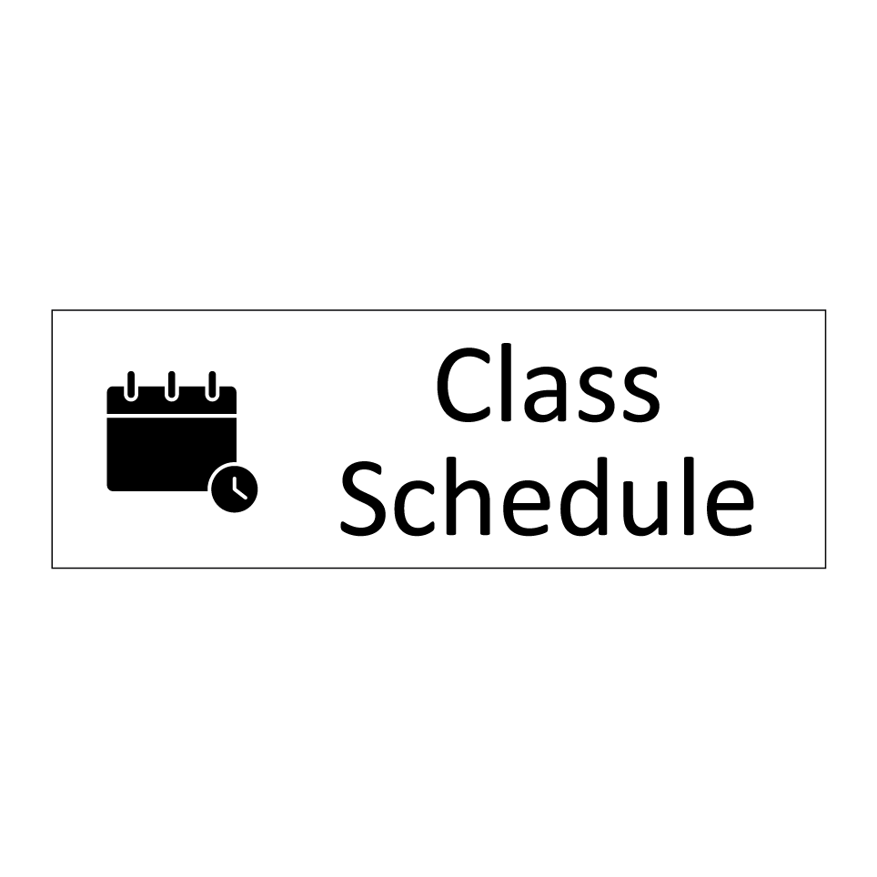 Class Schedule