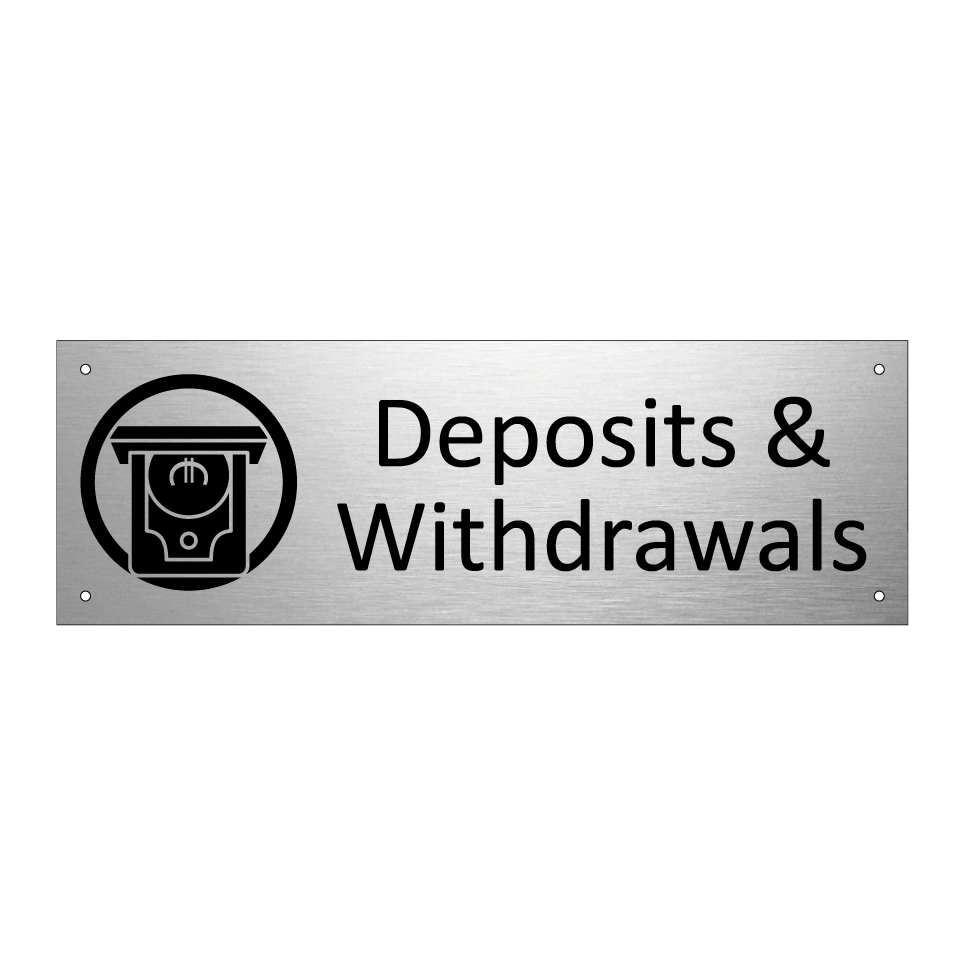 Deposits & Withdrawals