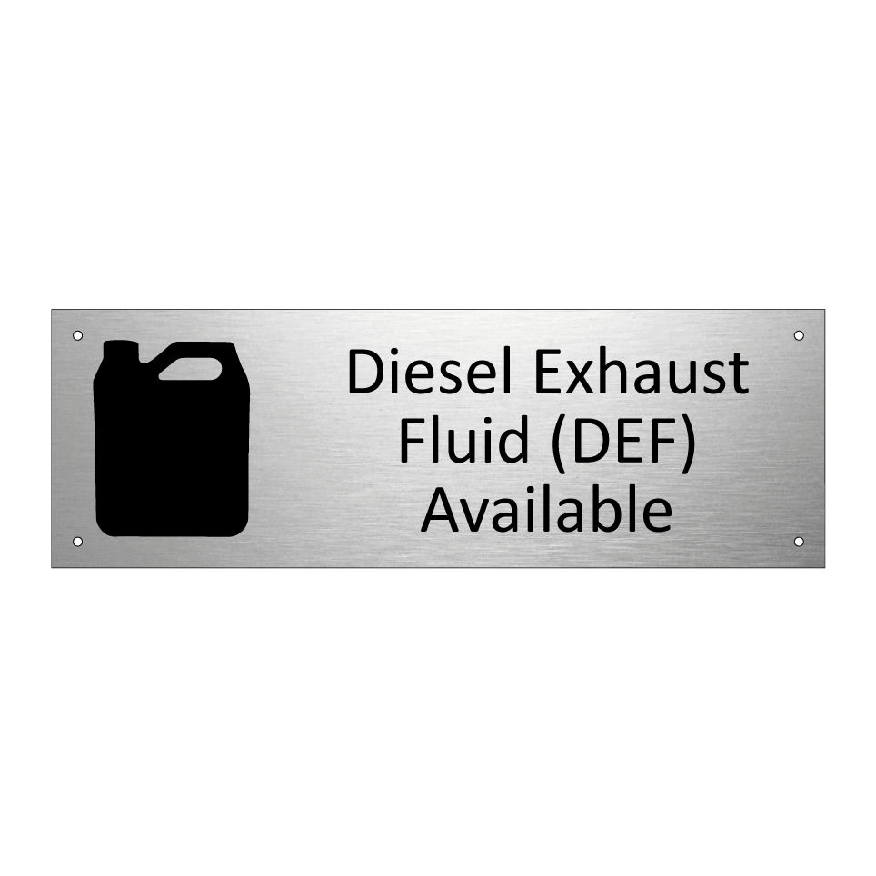 Diesel Exhaust Fluid (DEF) Available