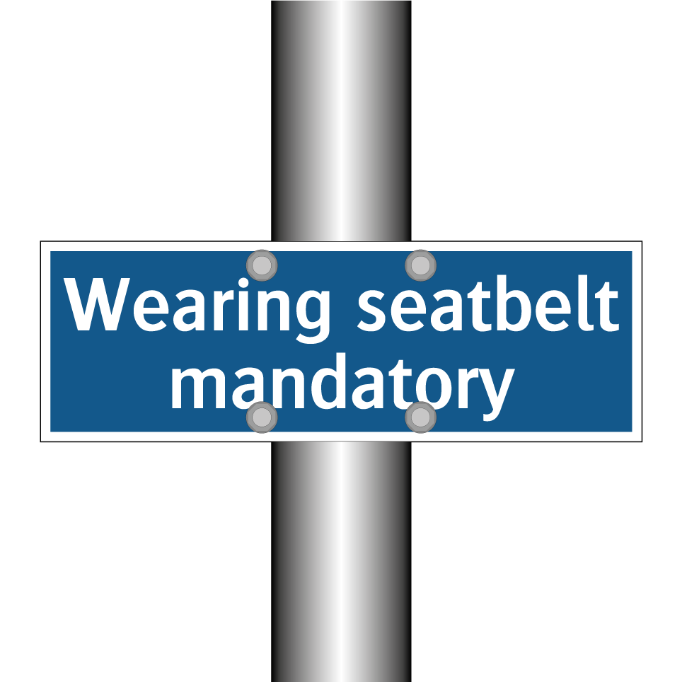 Wearing seatbelt mandatory