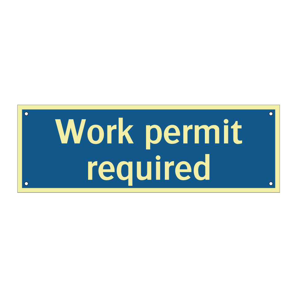 Work permit required