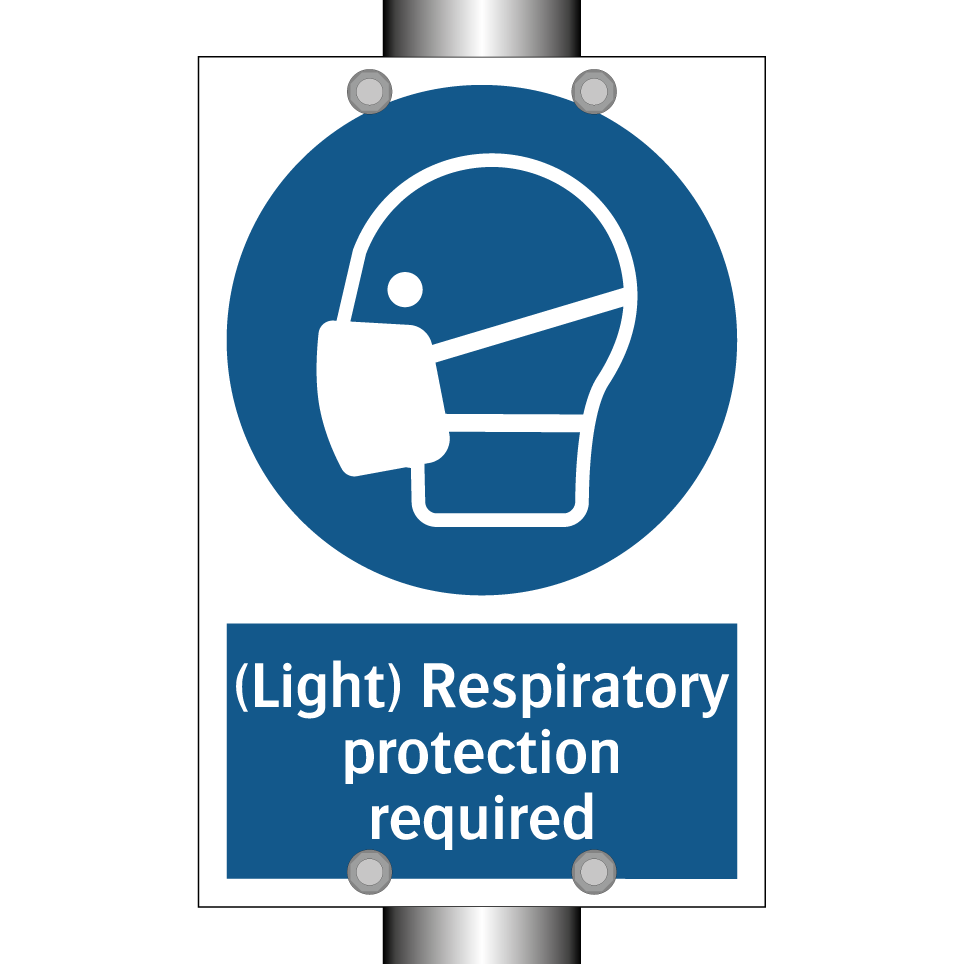 (Light) Respiratory protection required