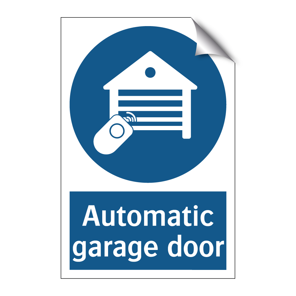 Automatic garage door