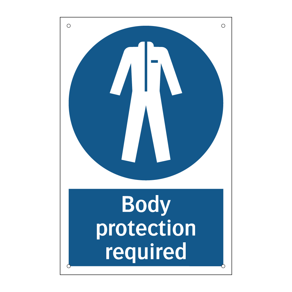 Body protection required