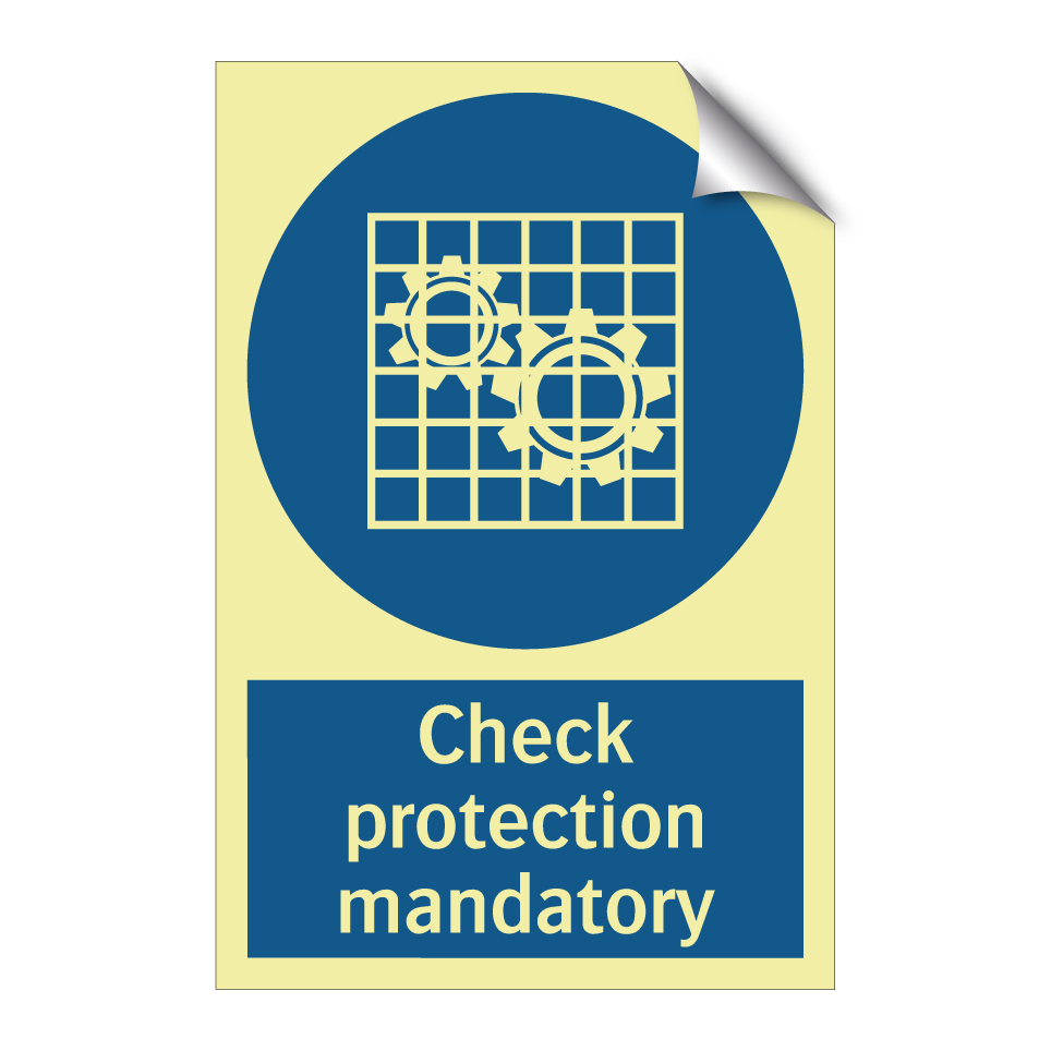 Check protection mandatory