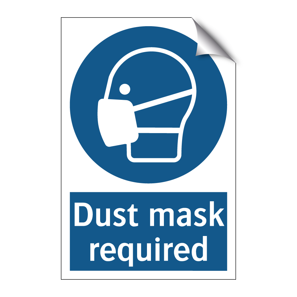 Dust mask required