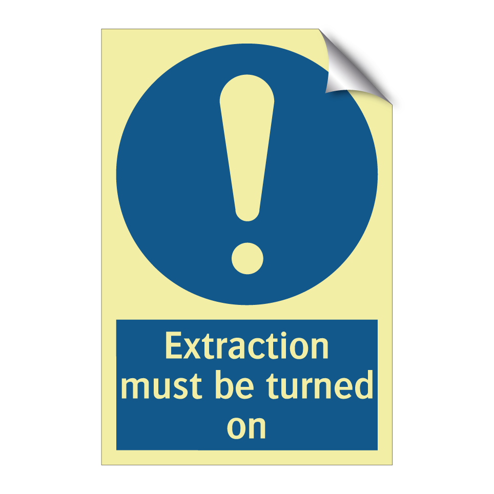 Extraction must be turned on