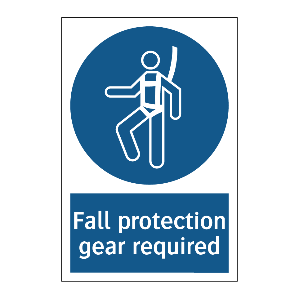 Fall protection gear required