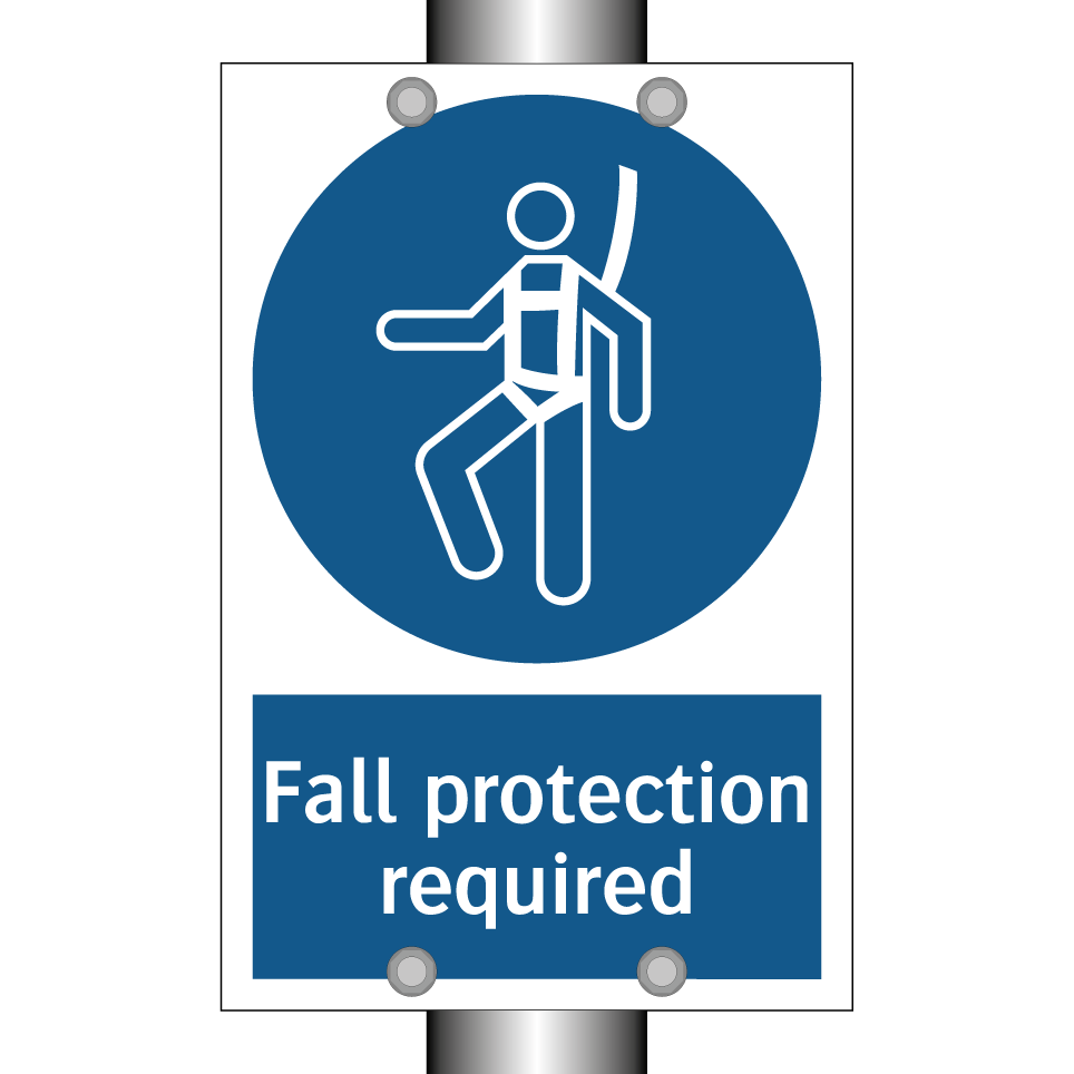 Fall protection required