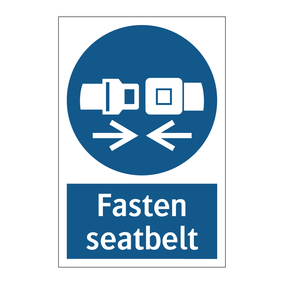 Fasten seatbelt