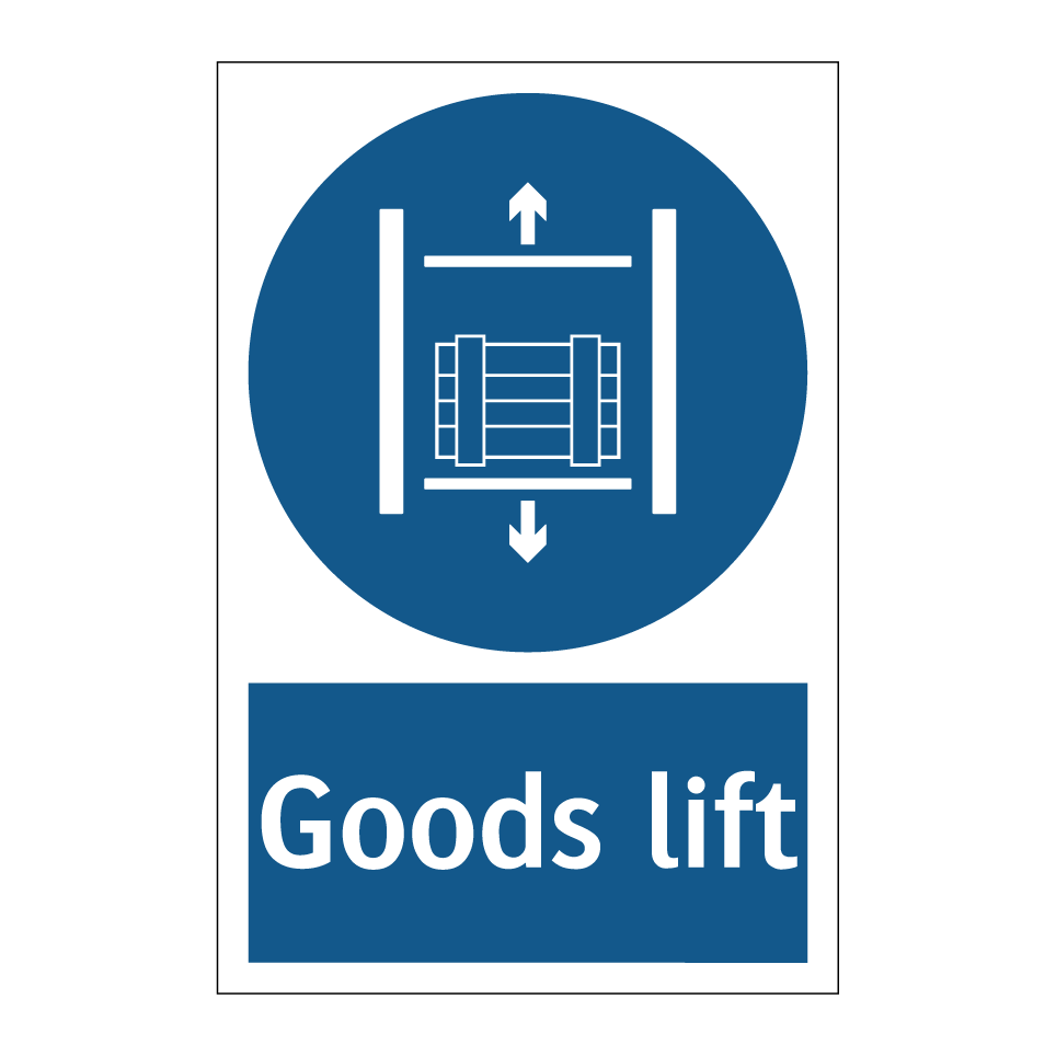 Goods lift